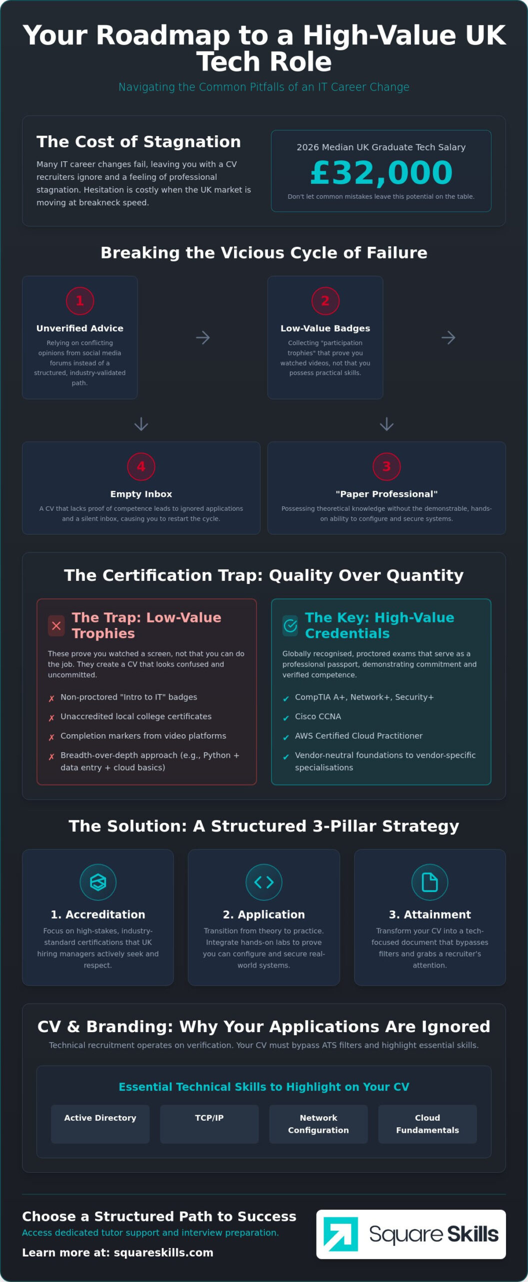 Avoiding Common IT Career Change Mistakes: The 2026 UK Guide